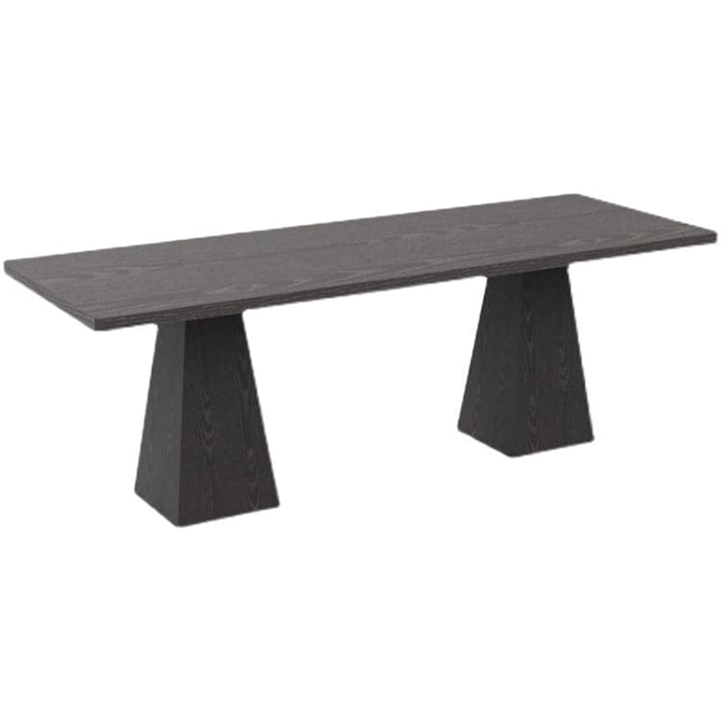 Solid Wood Mid-century Style Black Long Table HYZ-10129