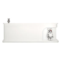 Corner Display Reception Counter with Ample Storage Space for Company JDT-064