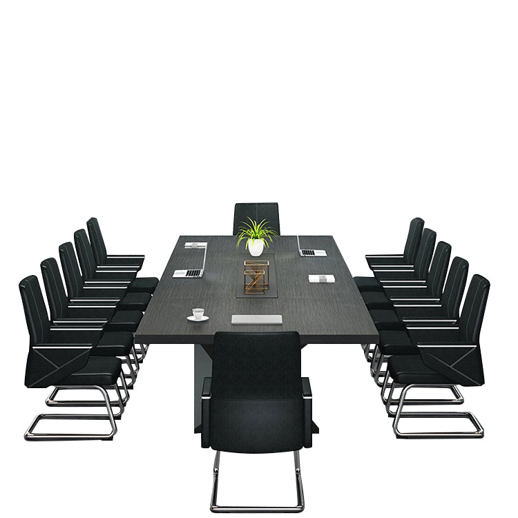 Simple modern conference negotiation large and medium-sized long table and chairs HYZ-1072