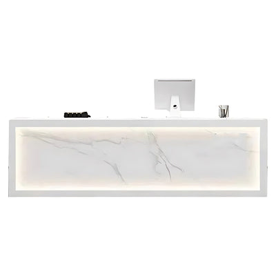 Straight Reception Desk with Lockable Drawer and Keyboard Tray JDT-791-E（East Coast）