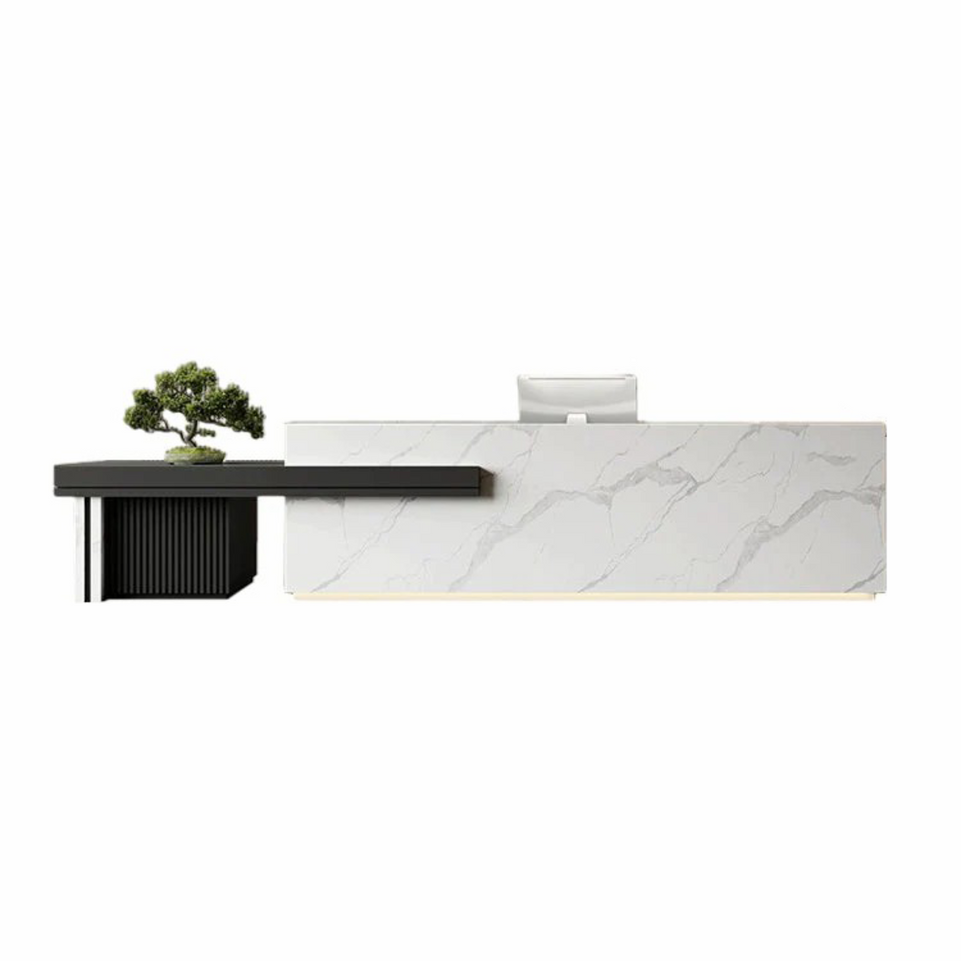 Large Reception Desk with Storage Space Entrance Desk JDT-7102-E（East Coast）