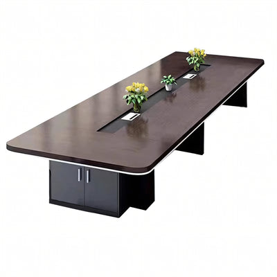 Office conference table long table simple modern large panel training table HYZ-1074