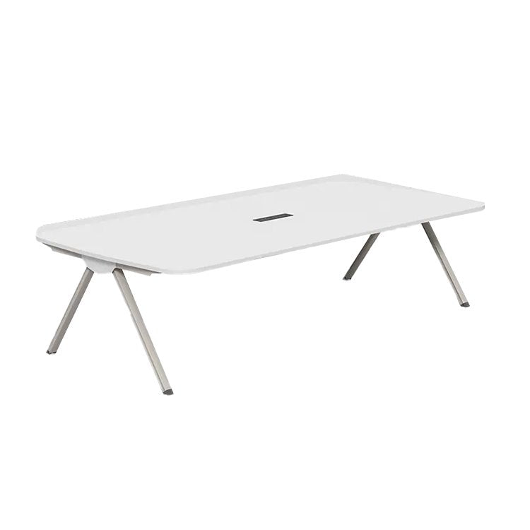 Small conference table long table modern Simple Office Meeting Tableand chairs HYZ-1092