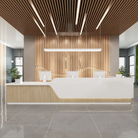Modern Reception Desk for Professional Spaces JDT-7312