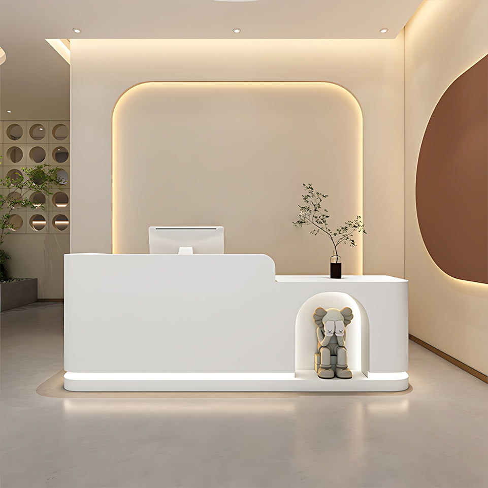 Customizable Luxury Durable Display Reception Desk In Stock, Online ...