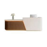 Elegant Reception Desk with LED Lighting & Spacious Storage for Offices & Salons JDT-2356