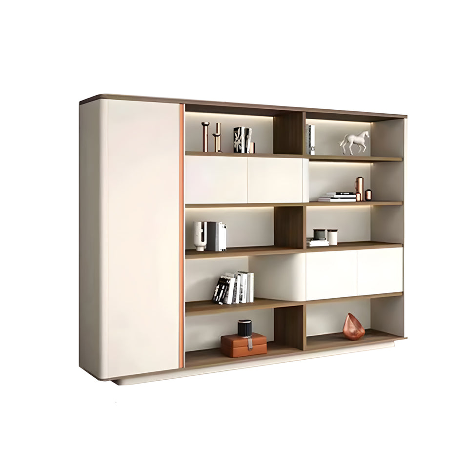 Modern L-Shaped Executive Office Desk with Storage Drawers for Corporate Office LBZ-2307