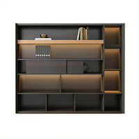 Modern L-Shaped Executive Desk with Side Cabinet for CEO Office LBZ-2283