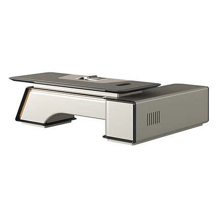 Modern L-Shaped Office Executive Desk with Storage Cabinet for High-End Workspaces LBZ-2170