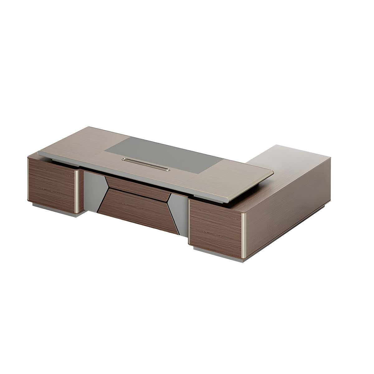 Business Boss Desk Executive Extra Large Panels Side Design LBZ-1041