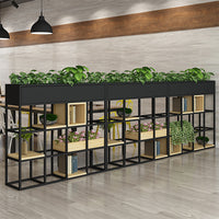 Multi-Functional Iron Frame Divider Storage Shelf for Offices & Living Room CWG-2053