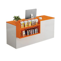 Compact and Modern Simple Counter Cashier Front Desk Reception Desk JDT-799