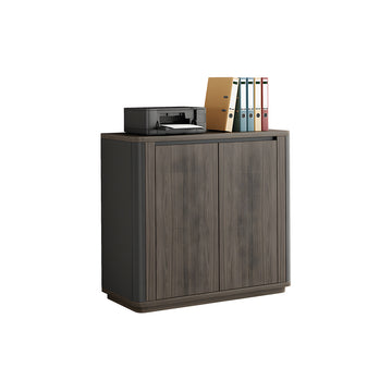 File Cabinet with Lockable, Adjustable Shelves & Curved for Office