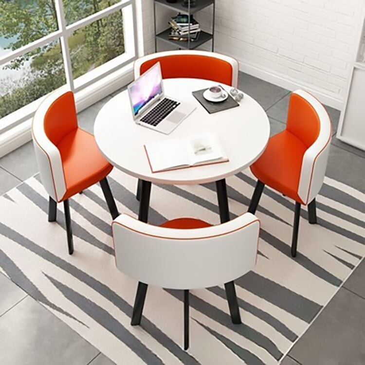 Modern Minimalist Style Negotiation Small Table JDZH-009