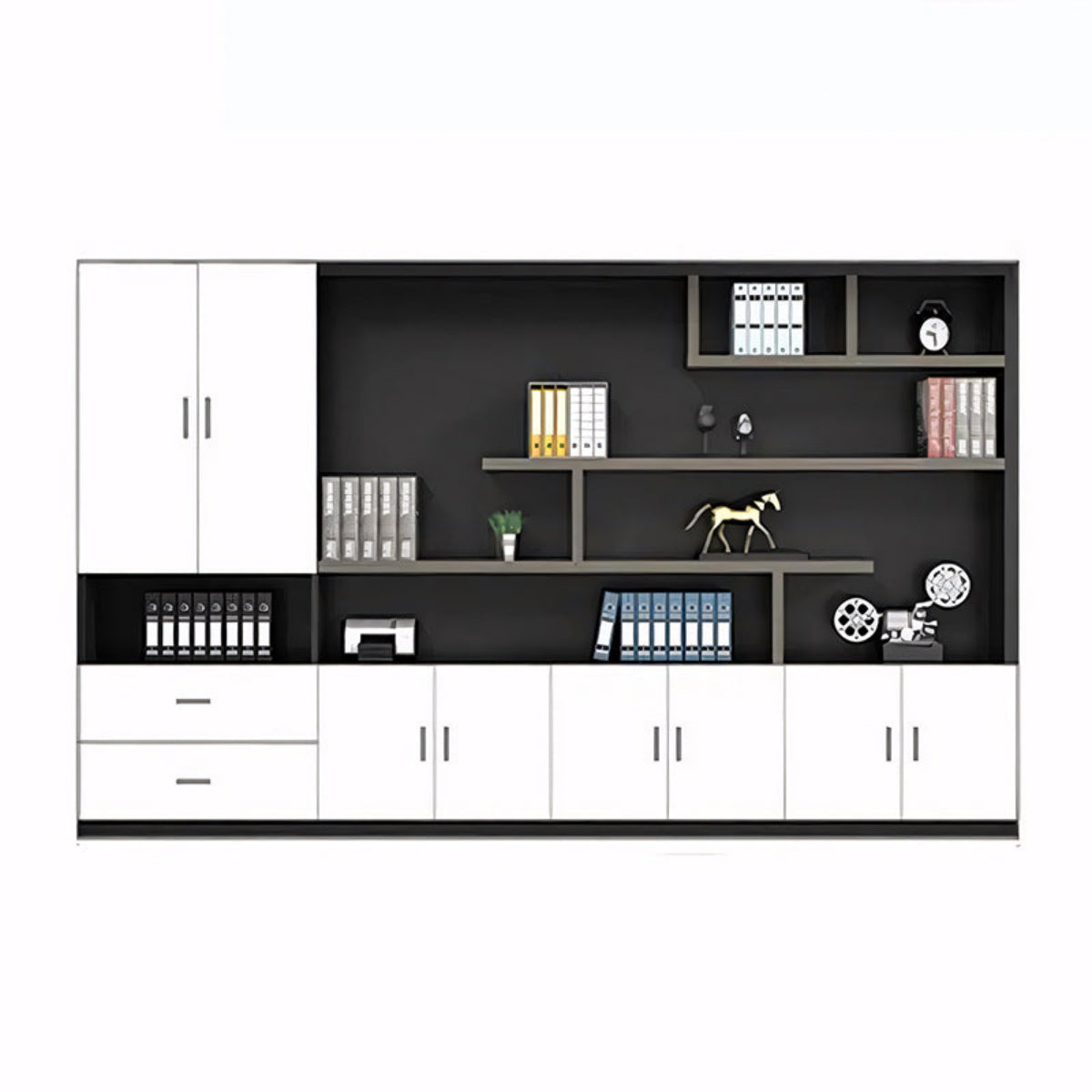 Office Bookshelf, File Cabinet, Background Cabinet WJG-711
