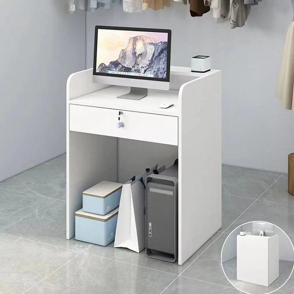 Modern Minimalist Small Reception Desk for Businesses JDT-100