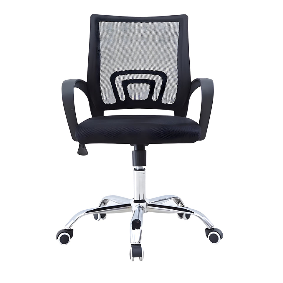 Simple Modern Desk and Chair Set with W Shaped Thickened Legs and Screen Partition YGZ-739