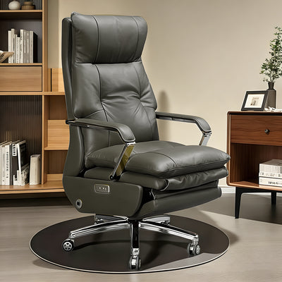 Ergonomic Office Chair 27 in Wide with Reclining & Lumbar Support for Executive Office