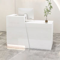 Minimalist Glossy Clothing Store Cashier Counter JDT-2180