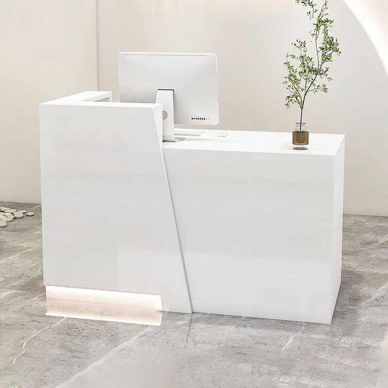 Minimalist Glossy Clothing Store Cashier Counter JDT-2180