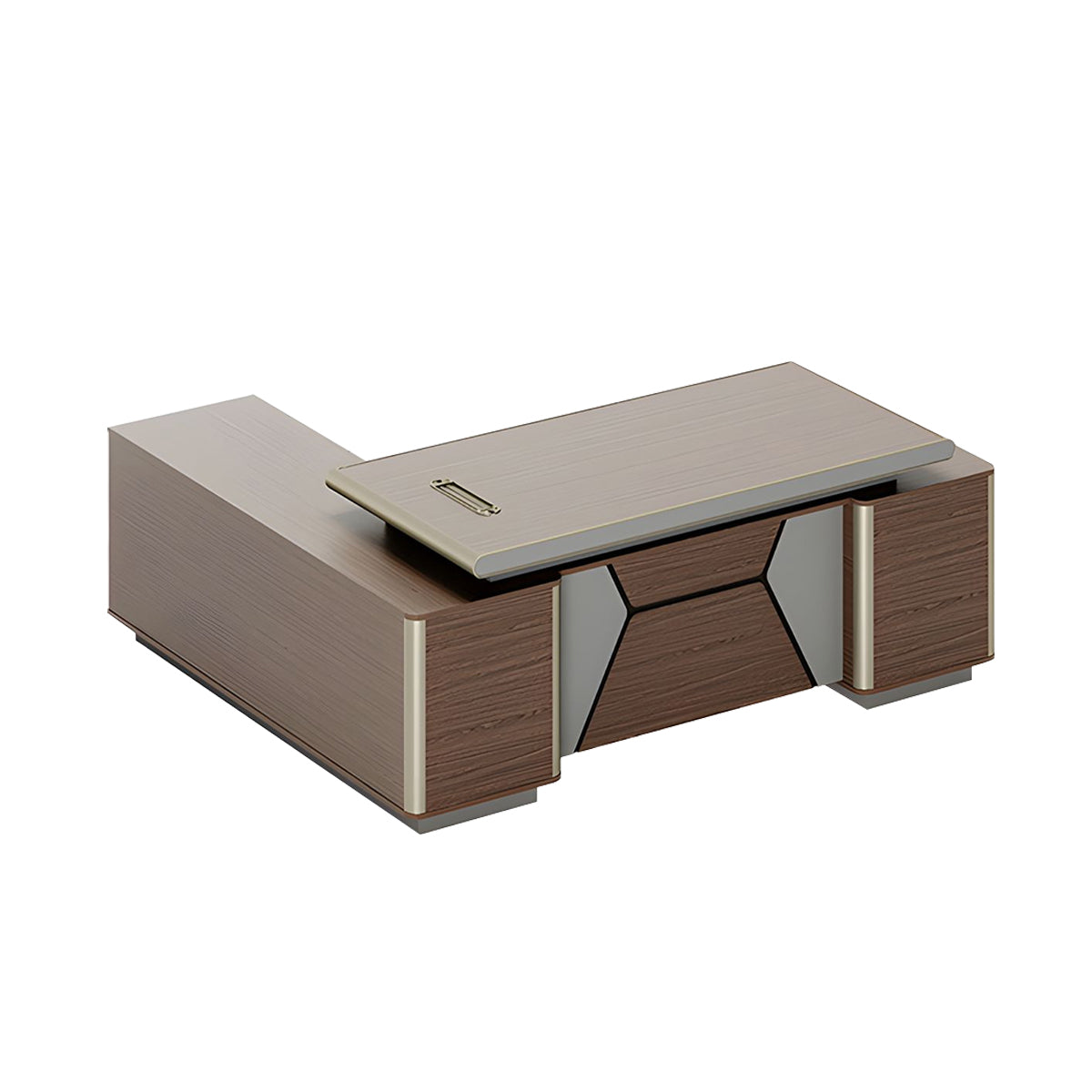 Business Boss Desk Executive Extra Large Panels Side Design LBZ-1041