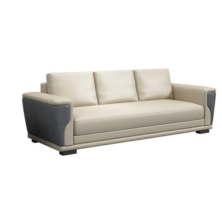 Modern and Simple Leather Office Sofa for Reception Areas JDSF-K030