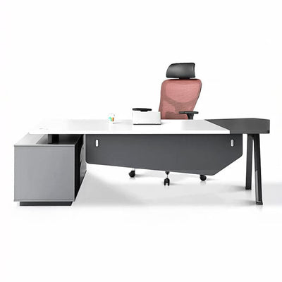 Simple modern light luxury boss office desk supervisor manager office furniture LBZ-10104