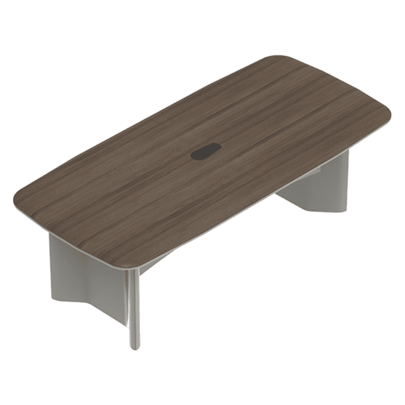 Simple modern high-end solid wood conference negotiation long table HYZ-1073