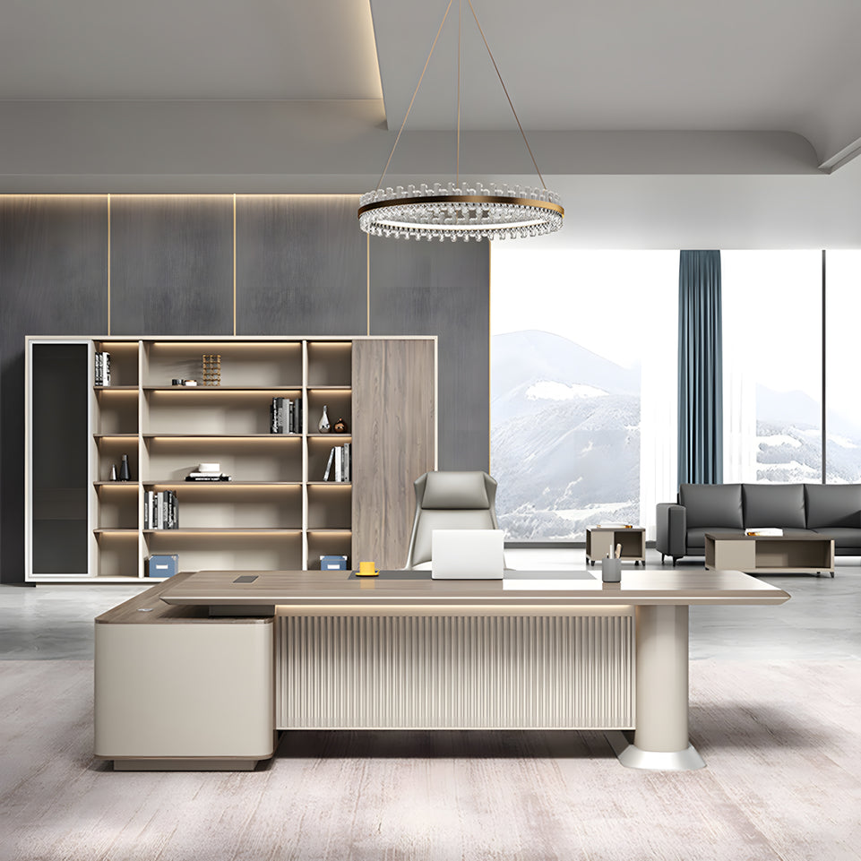 Stable Boss Desk simple modern president table light luxury Taipan desk supervisor table LBZ-10162