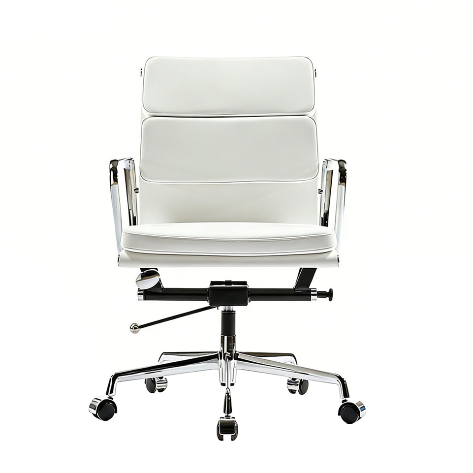 Leather Eames Aluminum Computer Chair Ergonomic Comfort BGY-1066