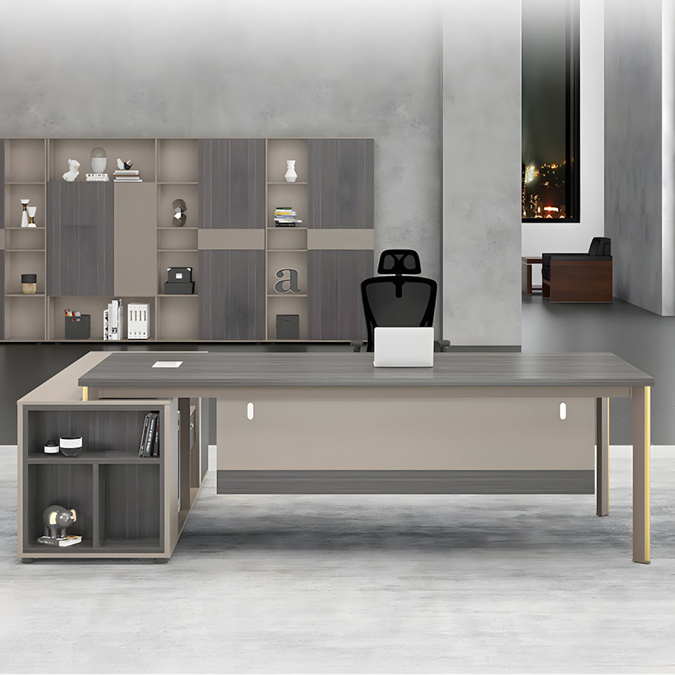 Efficiency Meets Style Single Desk with Spacious Desktop LBZ-1010