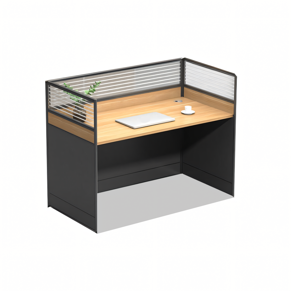 Modern Office Furniture Set with Partitioned Desks BGZ-229