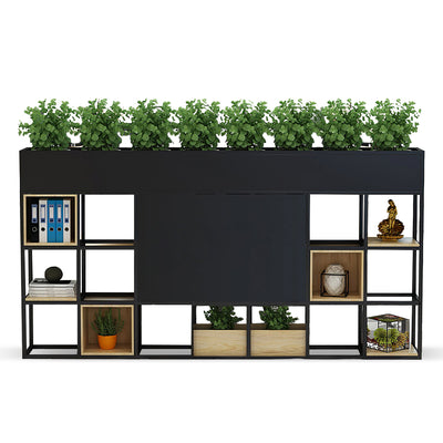 Multi-Functional Iron Frame Divider Storage Shelf for Offices & Living Room CWG-2053