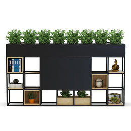 Multi-Functional Iron Frame Divider Storage Shelf for Offices & Living Room CWG-2053