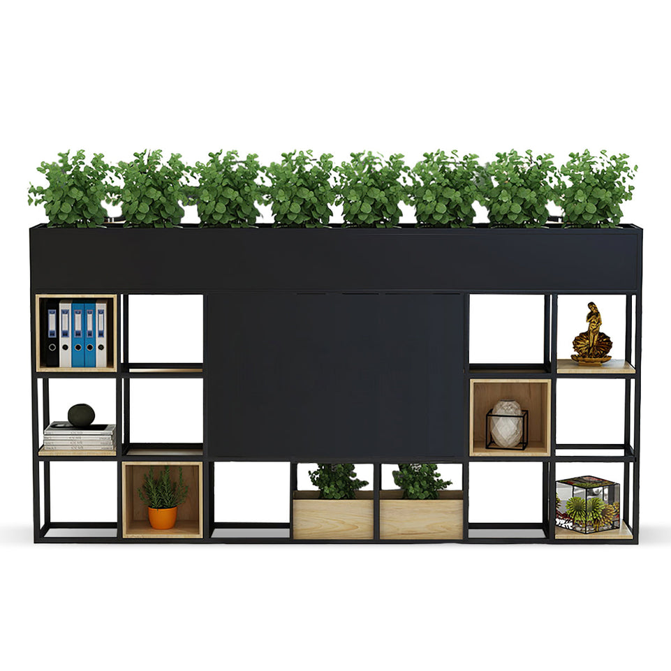 Multi-Functional Iron Frame Divider Storage Shelf for Offices & Living Room CWG-2053