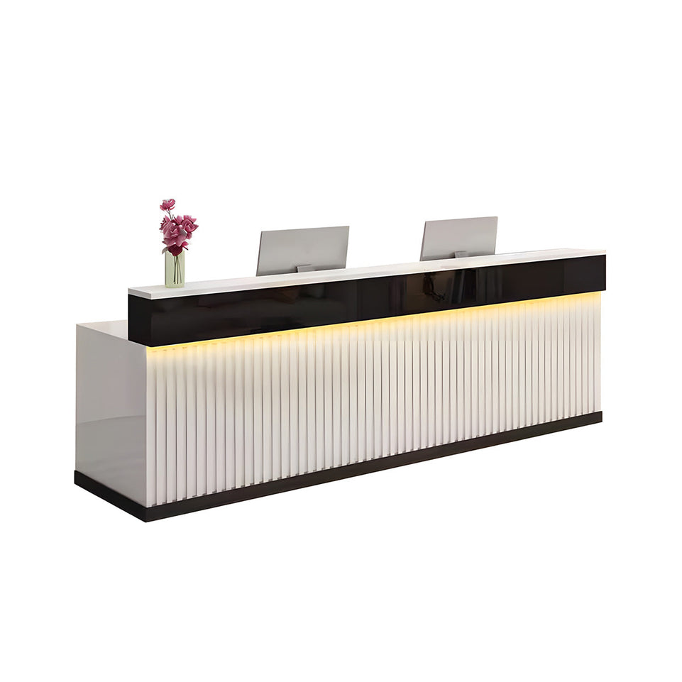 Modern Light Luxury Multifunctional Front Desk Reception Desk JDT-7282