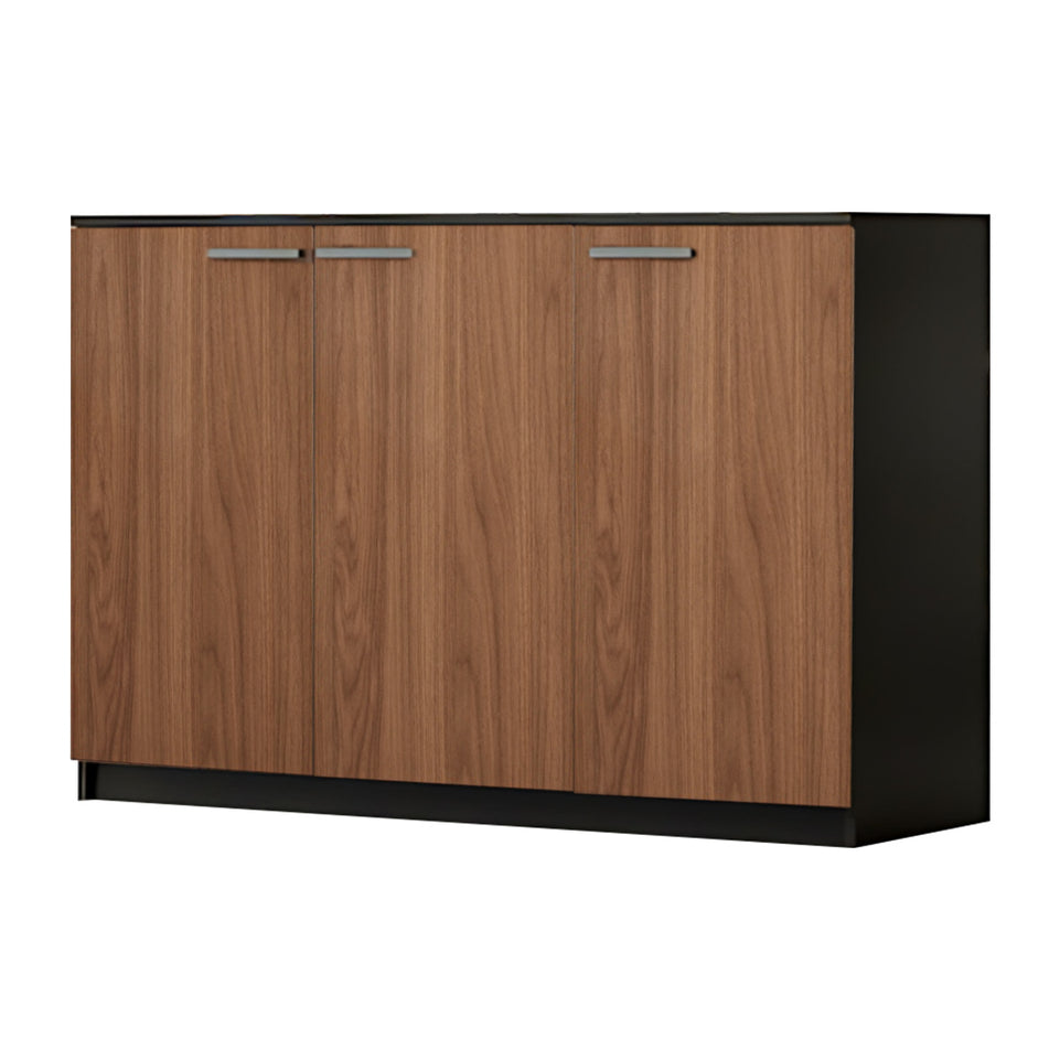 Office partition cabinet black and white storage cabinet WJG-1011