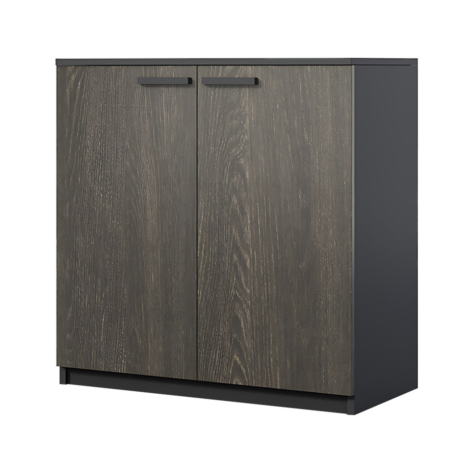 Office partition cabinet black and white storage cabinet WJG-1011