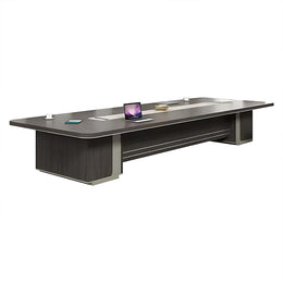 Contemporary Minimalist Long Conference Table for Meetings and Training HYZ-1087
