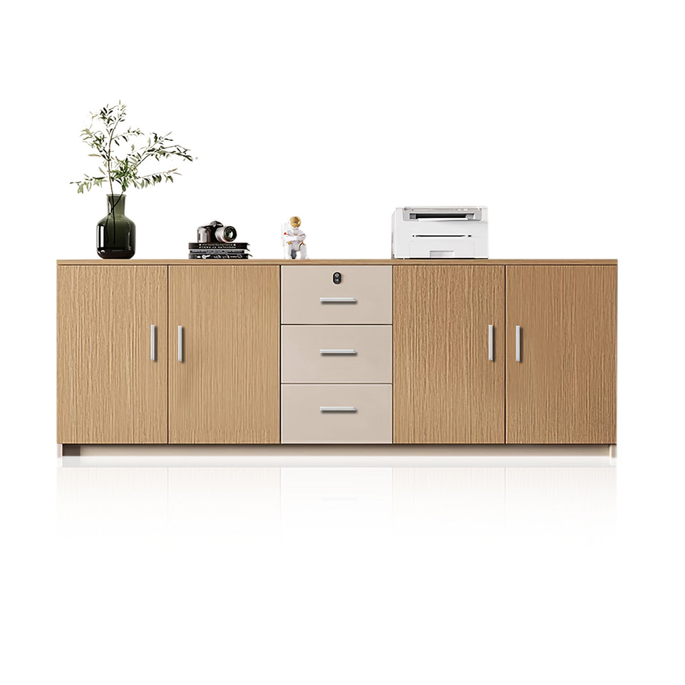Modern Natural Color Storage File Cabinet for Office and Home Use CWG-2043