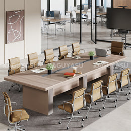 Modern Rectangular Conference Table for 10–12 People MBS-HYZ-3003 (In Stock)