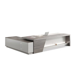 Modern Executive Office Desk - Sleek and Spacious CEO Workspace LBZ-040