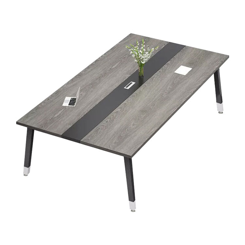 Modern Long Conference Table with Baked Coating and Melamine Decorative Board HYZ-10107