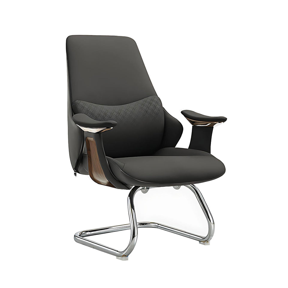 Ergonomic Office Chair with Lumbar Support & Reclining for Executive Office