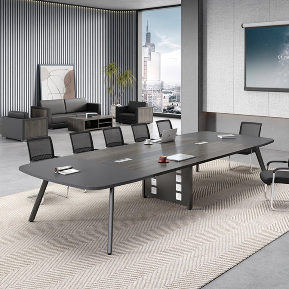 Large and Rectangle Conference Table with Socket HYZ-021-E（East Coast）