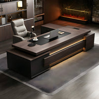 Executive Desk, main product view, for executive office workspace, modern executive office furniture