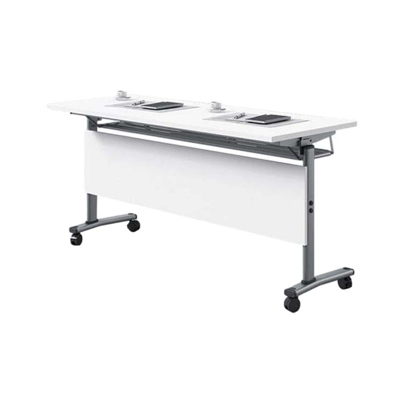 Foldable mobile training organization conference table long table with wheels HYZ-1066