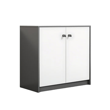 File Cabinet 31-79 in Tall with U-Shaped & Solid Wood for Office