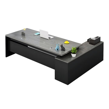 Sophisticated and Practical Executive Desk and Chair Set for a Modern Workspace LBZ-2133