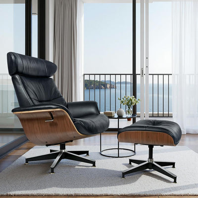 Premium Stylish Office Chair with Sturdy Five-Star Base and Adjustable Headrest  HJ401（In Stock）